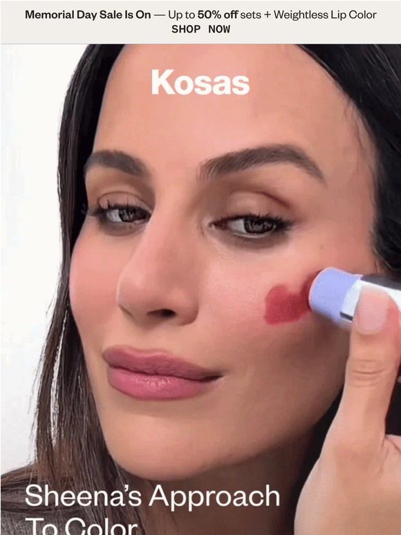 Portrait-inspired shades made for real skin