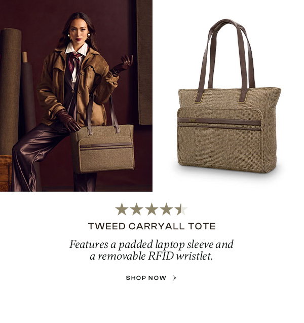 Shop Tweed Carryall Tote