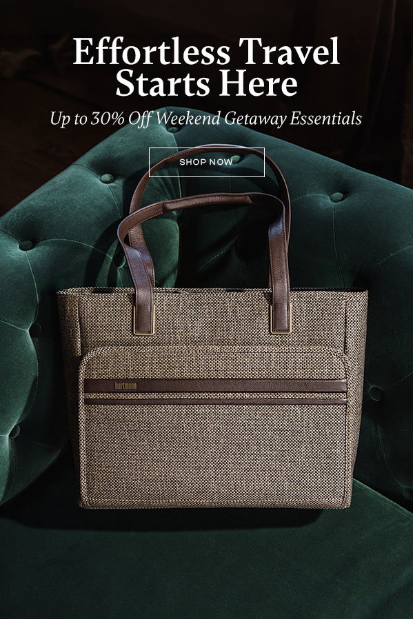 Up to 30% Off Weekend Getaway Essentials