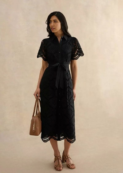 Willa Broderie Dress