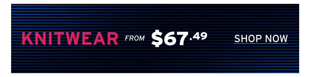 25% off knitwear