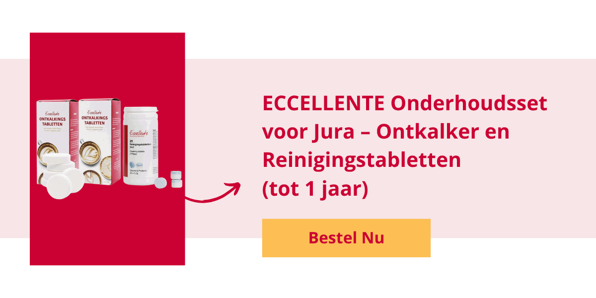 Eccellente Onderhoudsset voor Jura Ontkalker en Reinigingstabletten tot 1 jaar