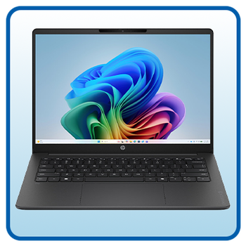 HP OmniBook 3 14-inch Touchscreen Laptop with Qualcomm Snapdragon X Processor, 8-Core