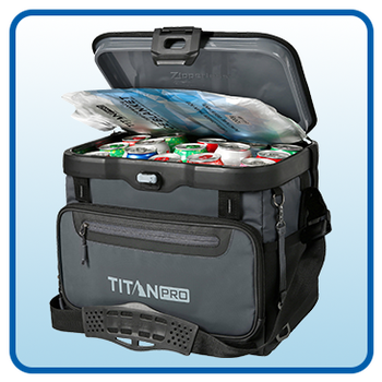 Titan PRO by Arctic Zone 40 Can Iceless Zipperless Cooler