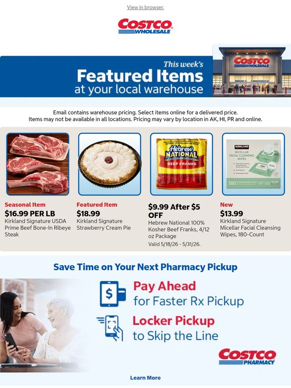Your Weekly Warehouse Insider!