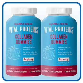 Vital Proteins Collagen Gummies, Raspberry 256-Count