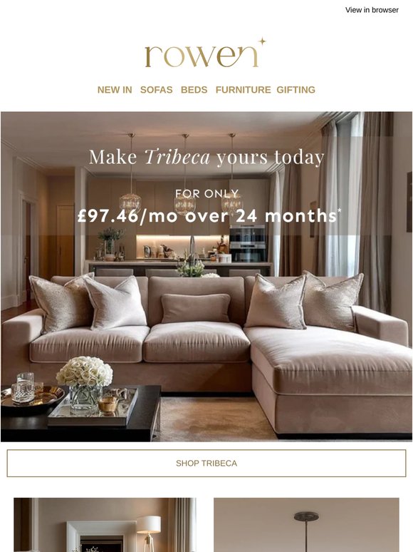 Your dream sofa, made more flexible ✨