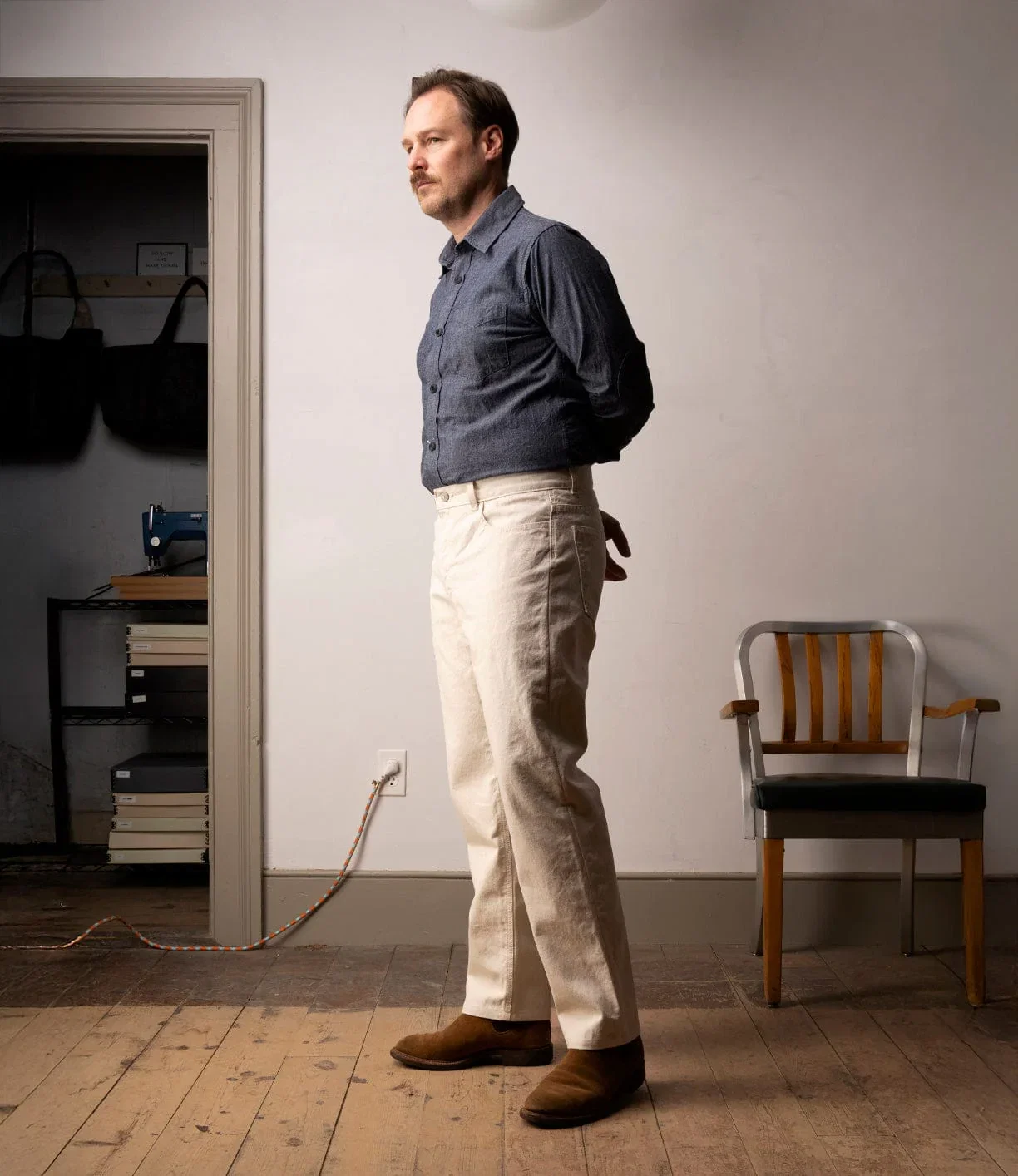 Image of Standard 5-Pocket Pant M2 Undyed