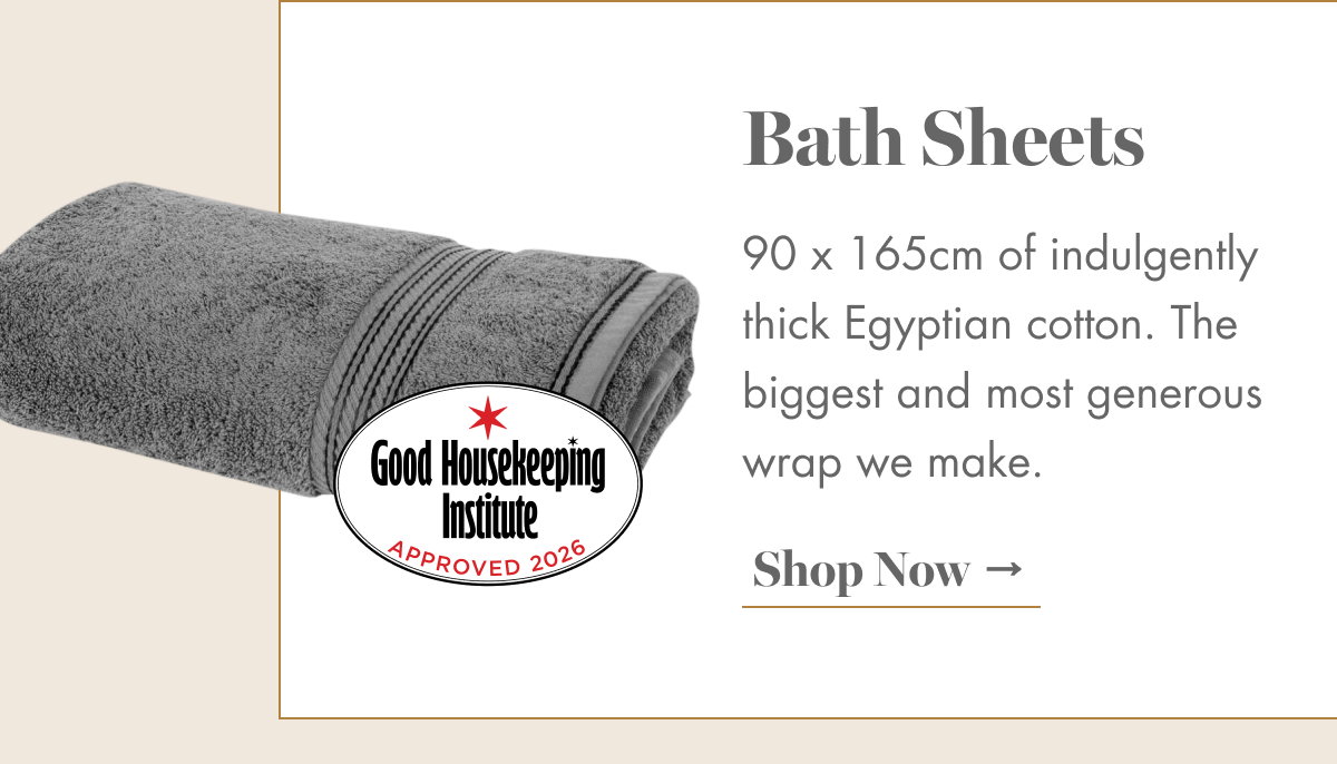 Bath Sheets - Shop Now