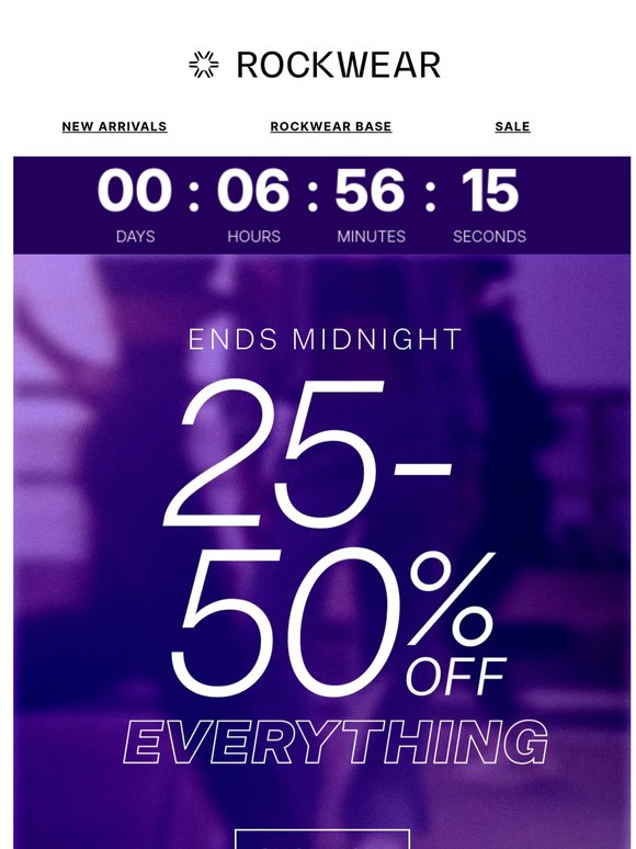 📢 25-50% Off ENDS MIDNIGHT 📢