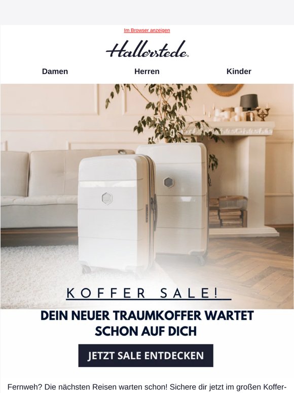 Bereit für deinen neuen Koffer? 👜