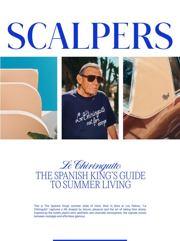 The Spanish king´s guide to summer living