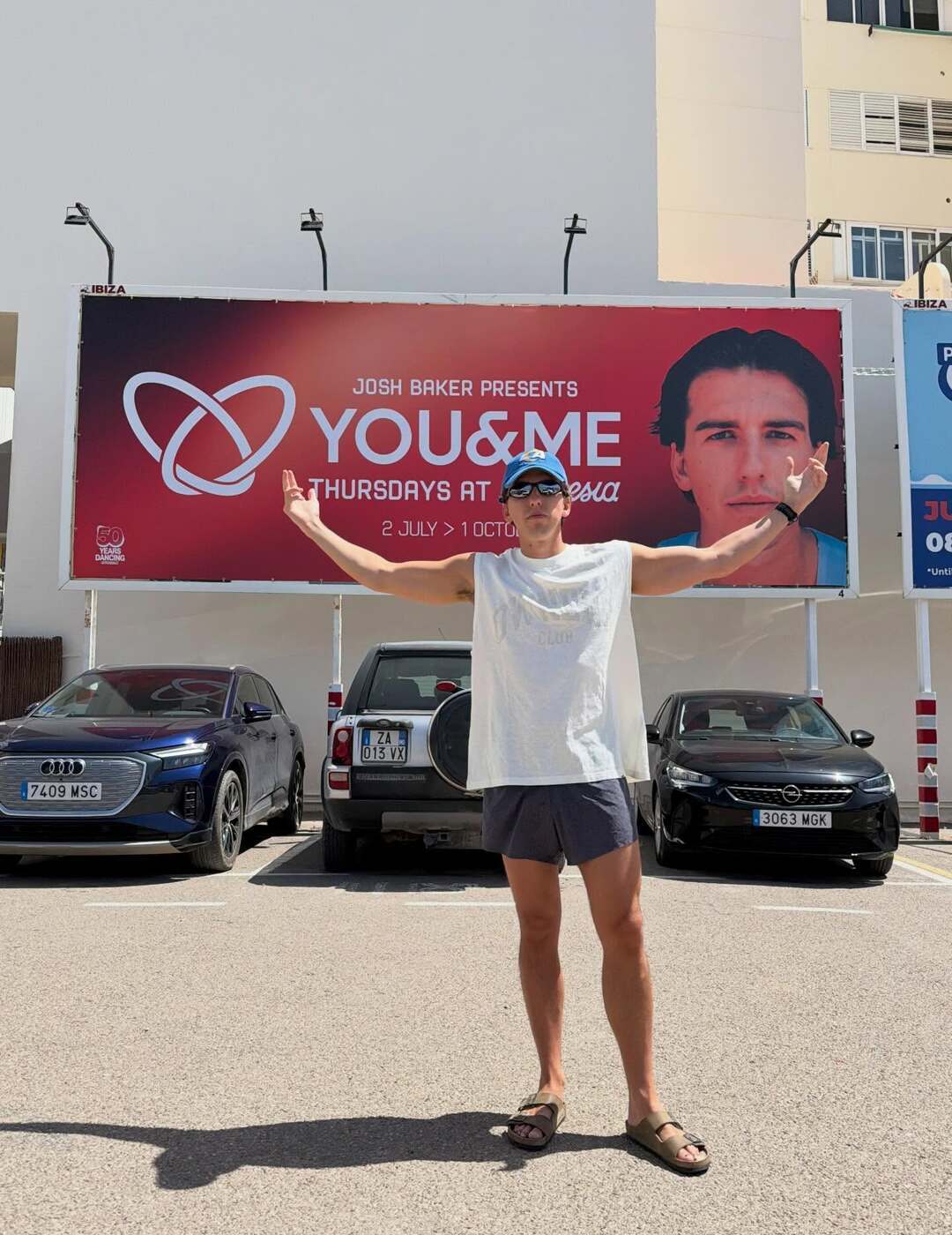 Josh Baker spotted in Represent
