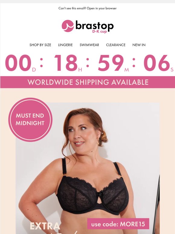 Final Day to save 15% on your favourite brands