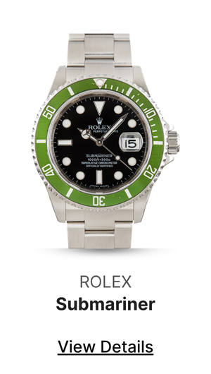 Pre-Owned Rolex Submariner 16610V Green Kermit