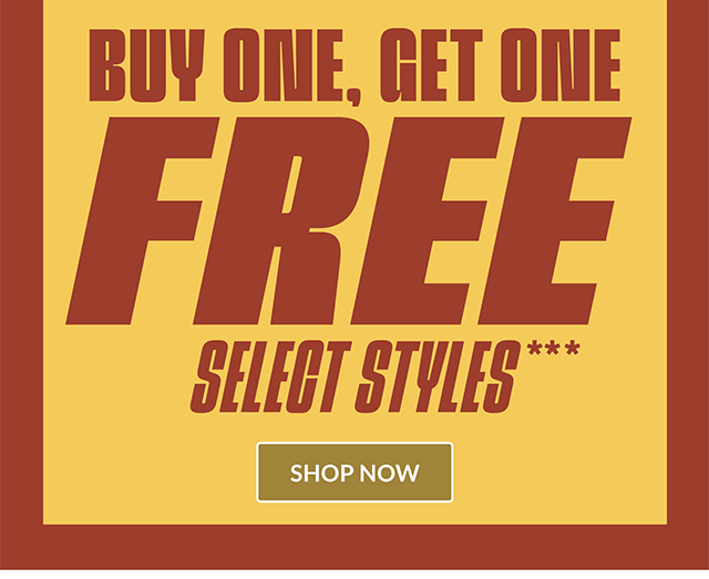 Buy One, Get One Free Select Styles. Shop Now