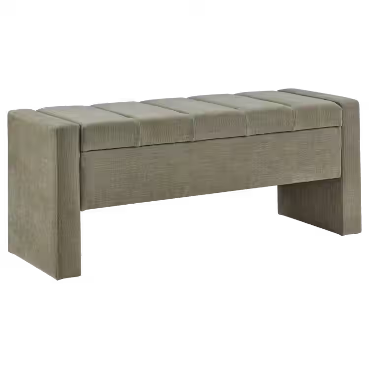 Image of Upholstered Storage Bench