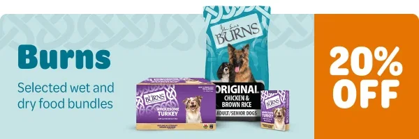 Burns dry and wet food bundles now 20% off!