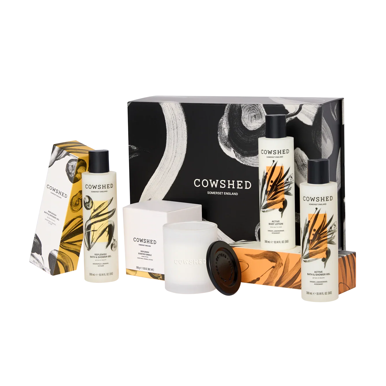 Image of The Big Day Ahead Bath Gift Set - Grapefruit, Lemongrass