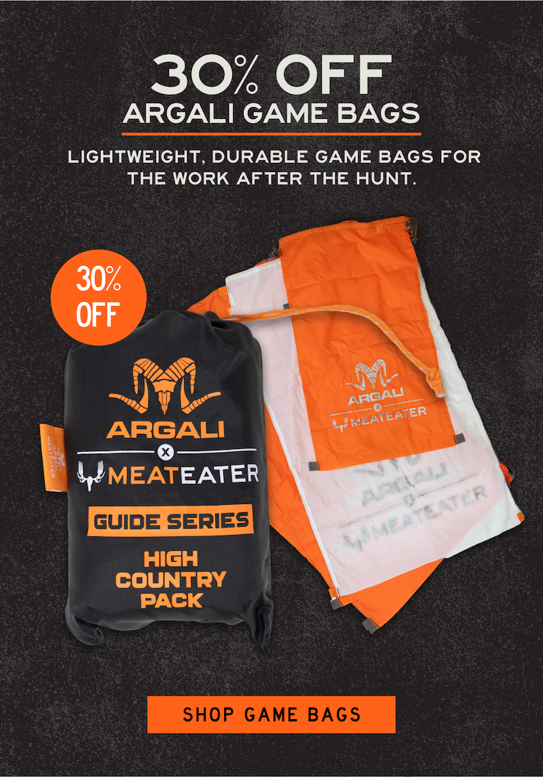 30% off Argali Game Bags