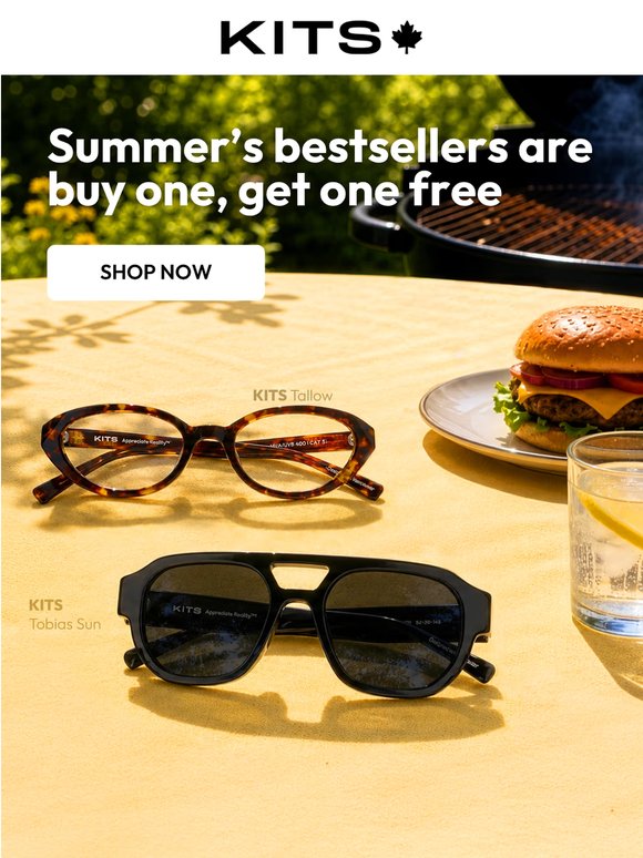 Summer's bestsellers are BOGO