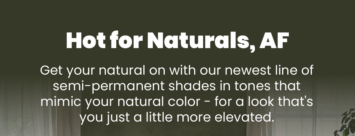 Hot for naturals af