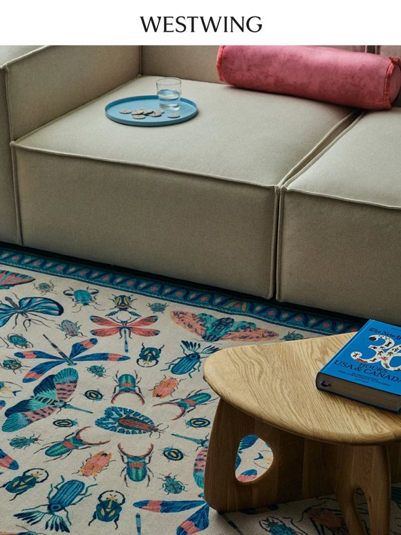 Ruggable: alfombras lavables con diseños de Jonathan Adler y Iris Apfel