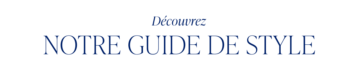Our Style Guide 