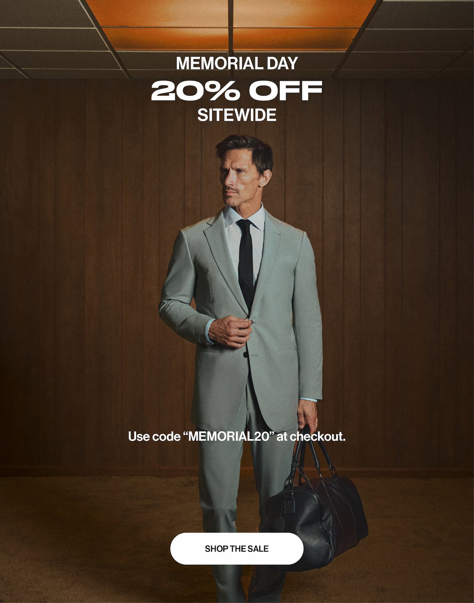 20% OFF SITEWIDE MEMORIAL DAY SALE Enjoy VIP early access with code “MEMORIAL20”.