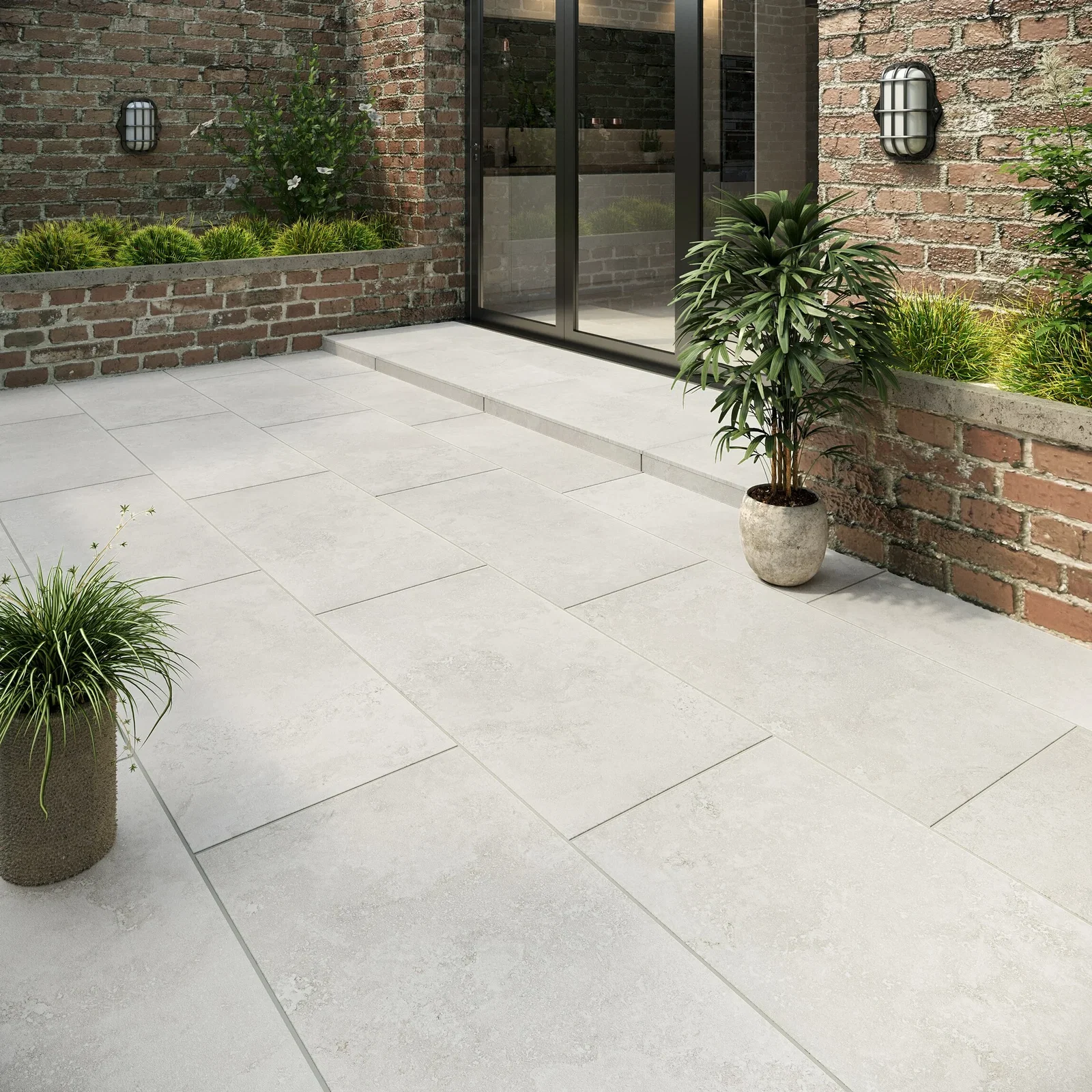 Image of Mineral Shell Ivory Paving Slabs