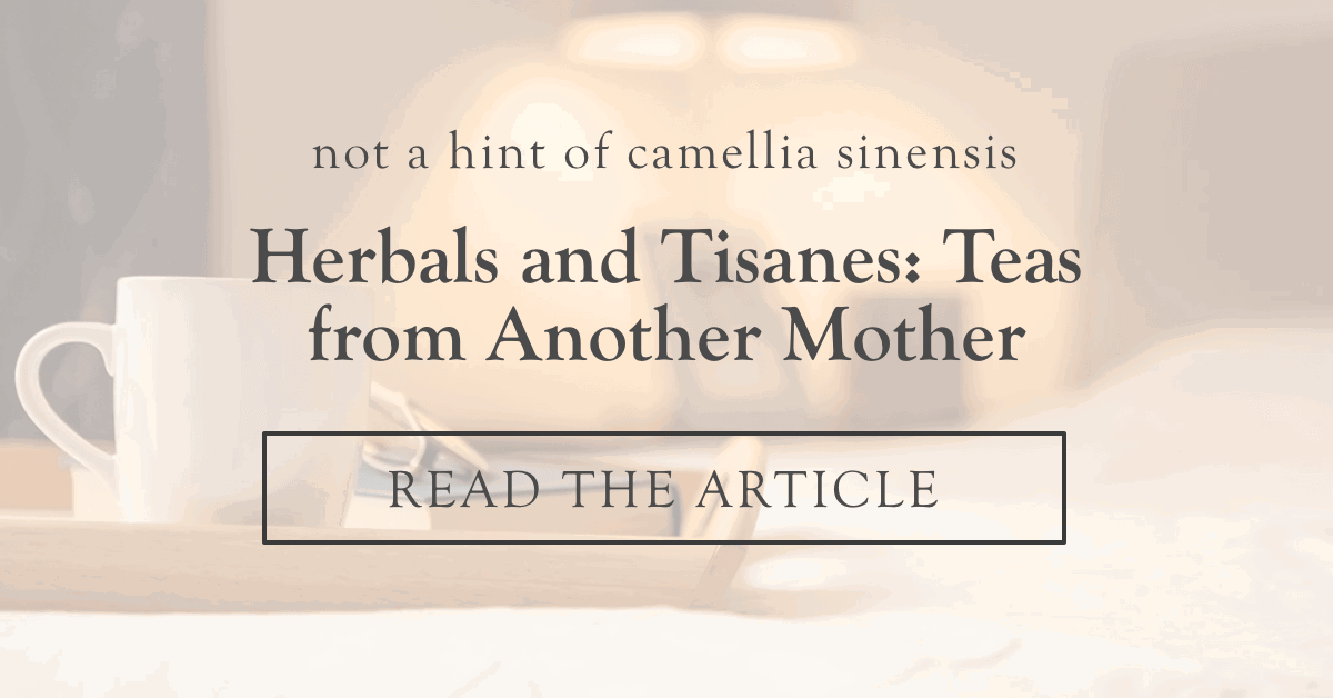 Herbals and Tisanes  |  Read the Article >