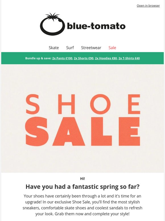 Upgrade your shoes now!
