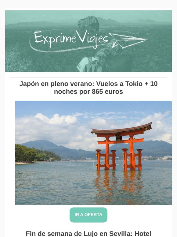 🟠 Japón en pleno verano: Vuelos a Tokio + 10 noches por 865 euros