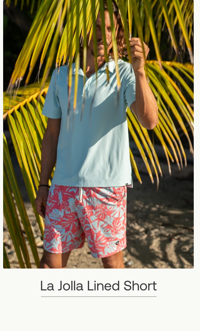 la jolla lined short