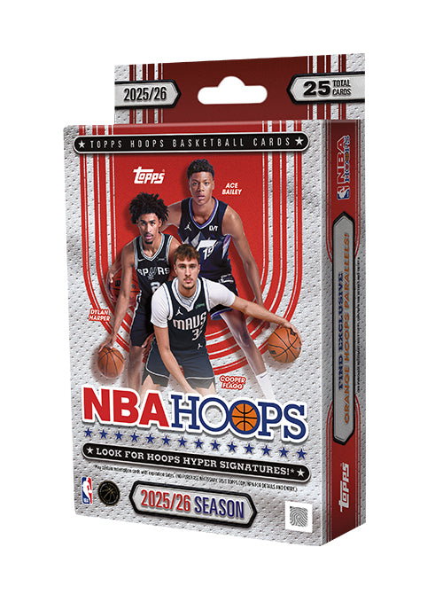 Topps 2025-26 NBA Hoops Basketball Hanger Box