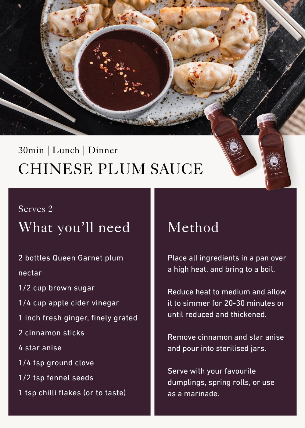 Chinese Plum Sauce