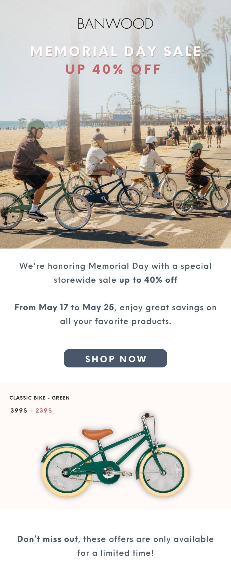 Memorial Day Sale