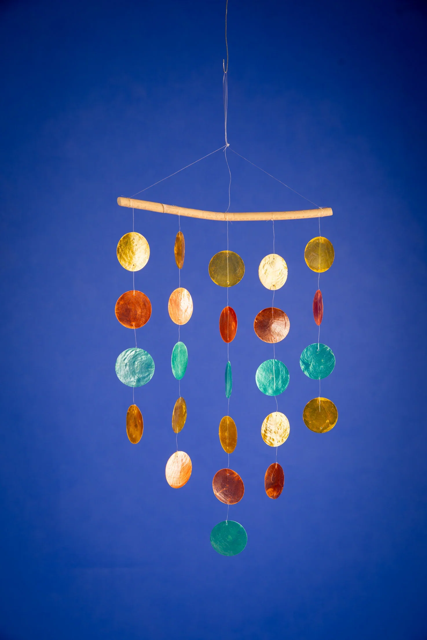 Image of Driftwood Capiz Shell Mobile