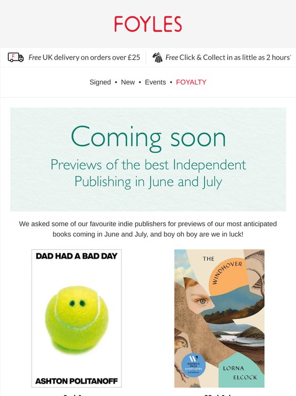 Coming Soon: Indie Previews