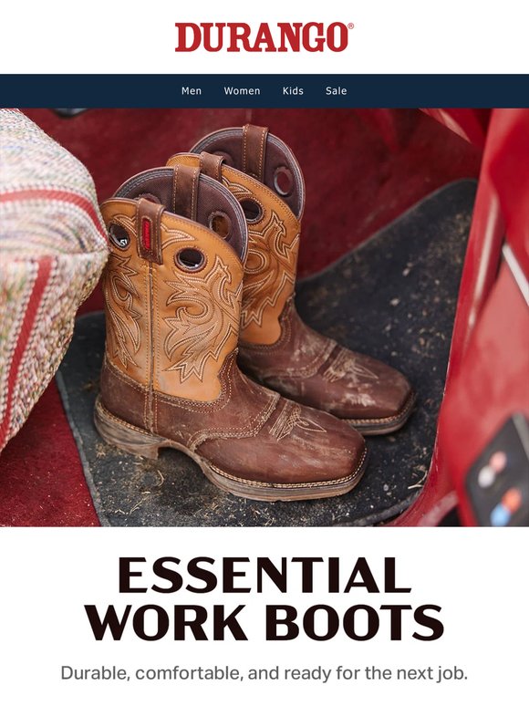 Essential work boots