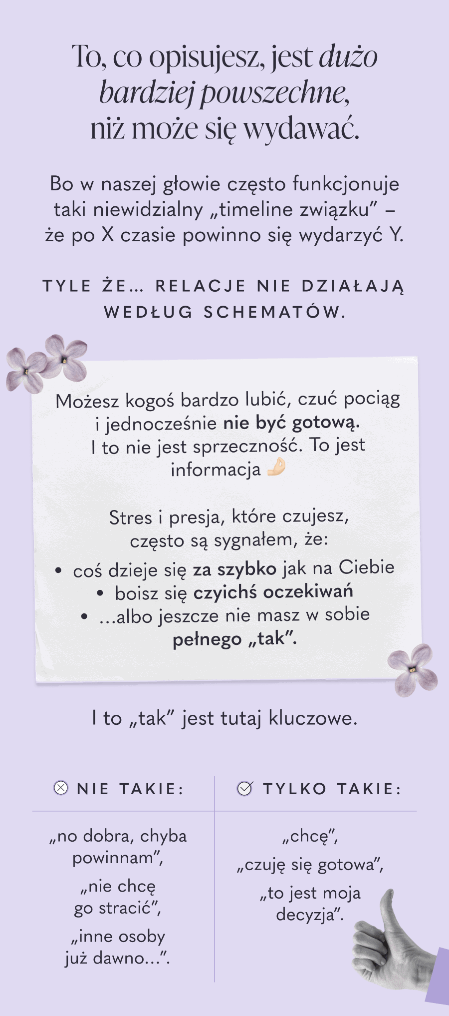 To, co opisujesz jest dużo