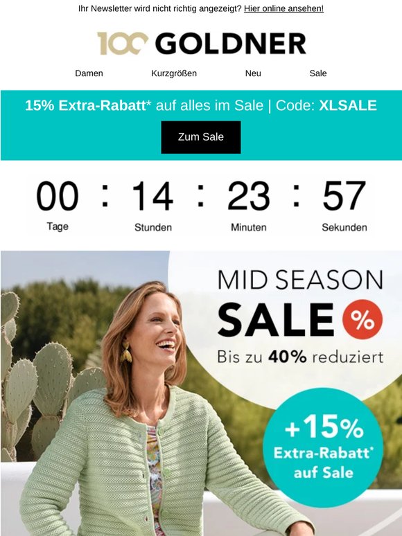 Last Call: Unser Mid Season Sale endet