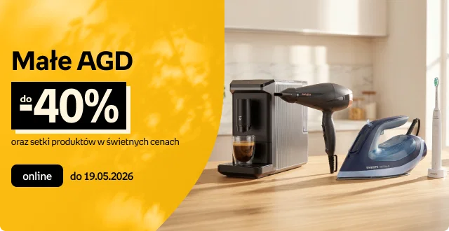 Małe AGD do -40% i wiele więcej produktów | online do 19.05.2026