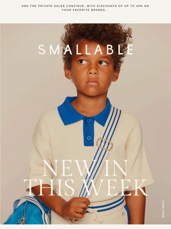 New collections! Mini Rodini, The New Society, Nobodinoz