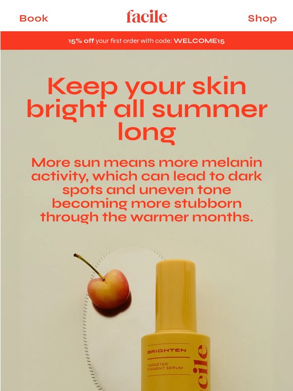 Dark Spots Don't Have To Be A Summer Souvenir