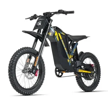 [EU DIRECT] RICH BIT V9 Electric Dirt Bike 48V 20Ah Battery 1500W Motors Recommended Top Speed 25KM/H 17*70/100 inch Tires 50KM Max Mileage 150KG Max Load Electric Bicycle Electric Motorcycle