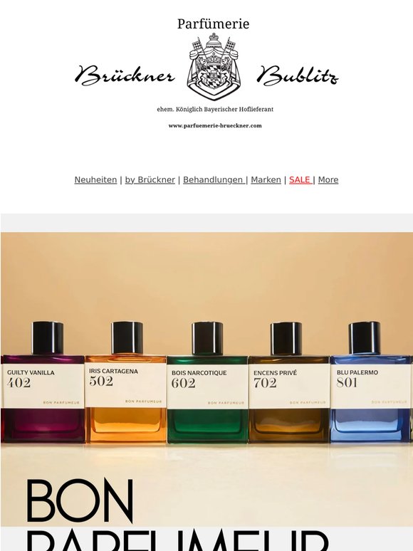 ✨ Bon Parfumeur ist bei Brückner Beyond eingezogen