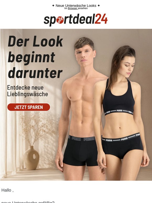 Wir haben etwas Schönes für unten drunter 👀