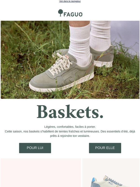 Nouvelles baskets, nouvelle silhouette