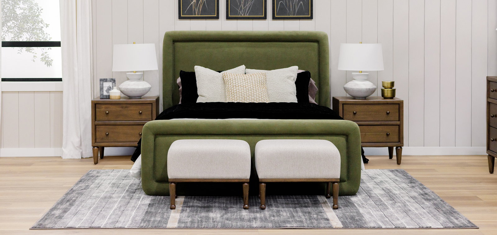 Upholstered Bed Image